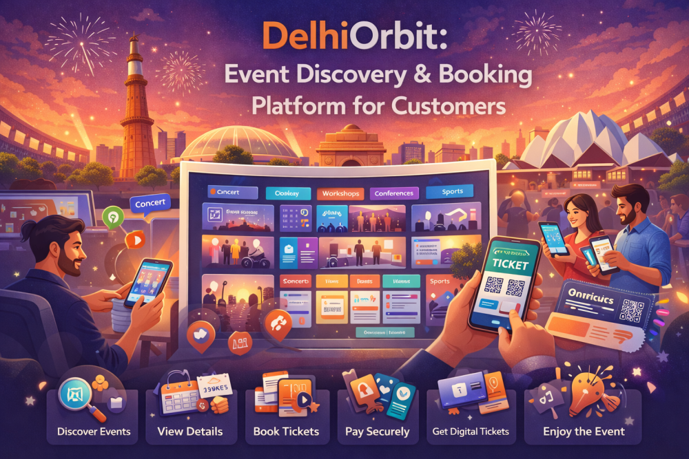 How  DelhiOrbit Works For Customers